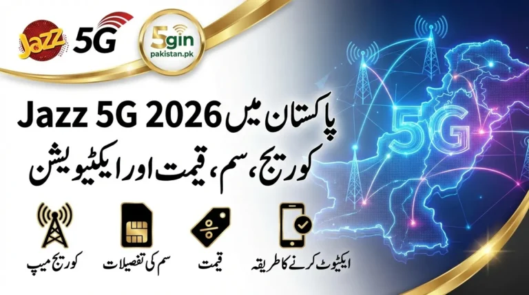Jazz 5G in Pakistan